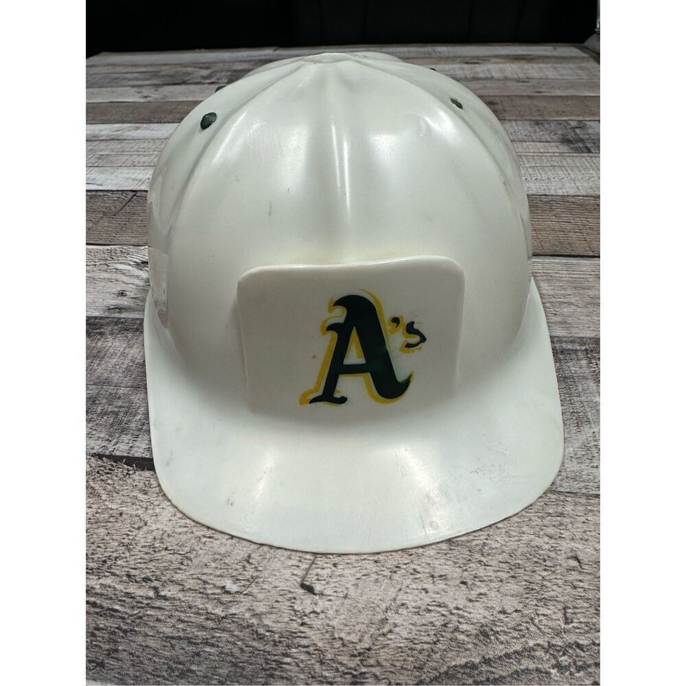 Vintage Oakland Athletics Baseball Coliseum Souvenir Kid's Construction Hat
